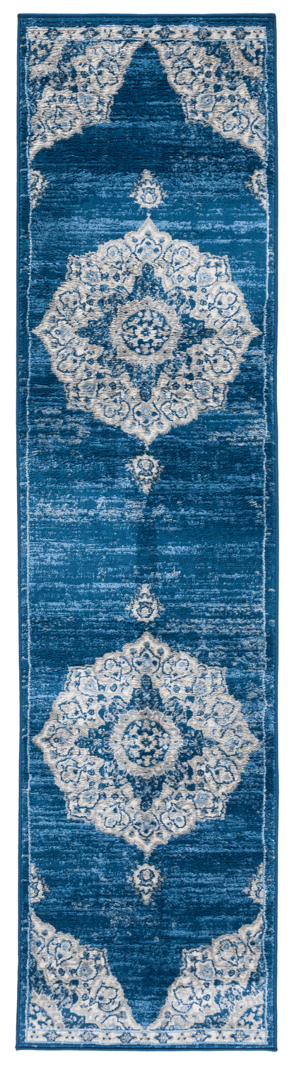 Safavieh Brentwood Bnt802P Navy/Ivory Area Rug
