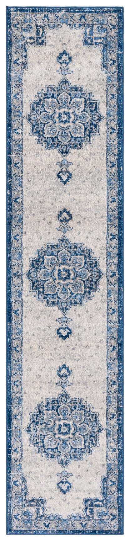 Safavieh Brentwood Bnt826M Blue/Ivory Area Rug