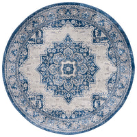 Safavieh Brentwood Bnt826M Blue/Ivory Area Rug