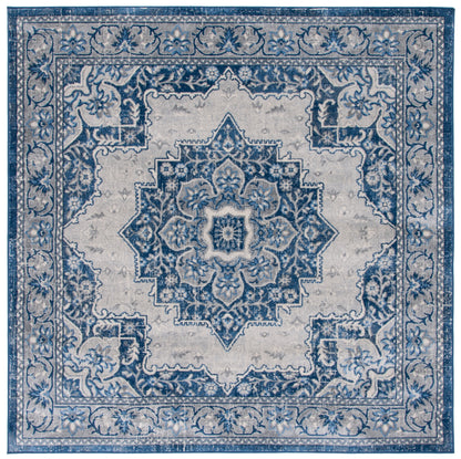 Safavieh Brentwood Bnt826M Blue/Ivory Area Rug