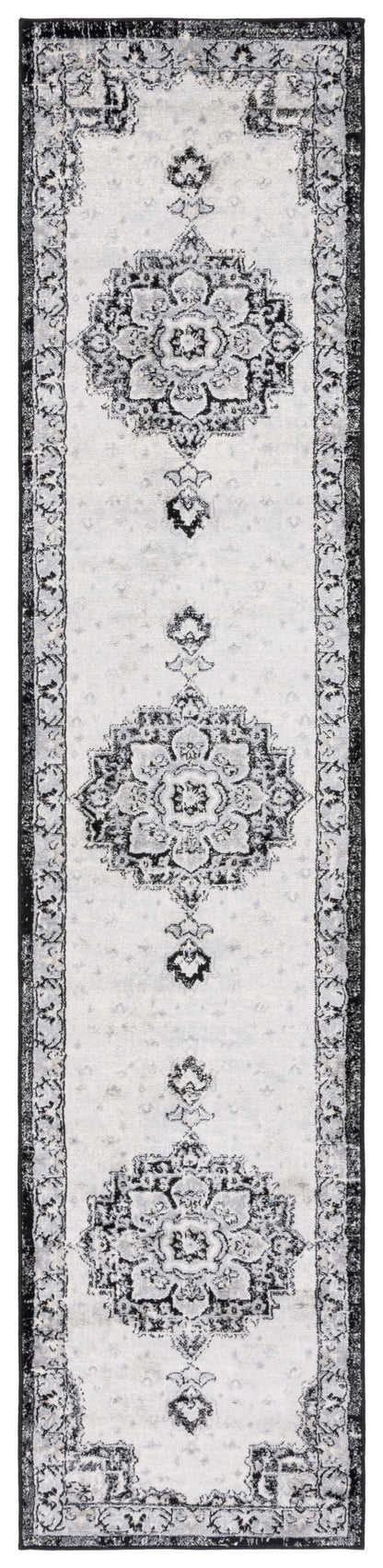 Safavieh Brentwood Bnt826Z Black/Ivory Area Rug