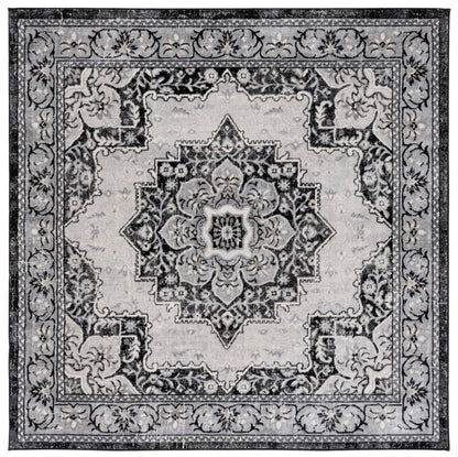 Safavieh Brentwood Bnt826Z Black/Ivory Area Rug