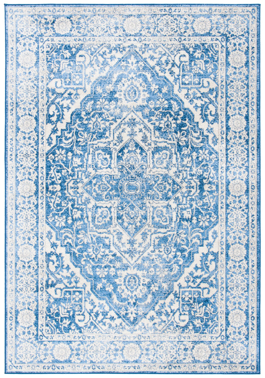 Safavieh Brentwood Bnt832A Ivory/Navy Area Rug