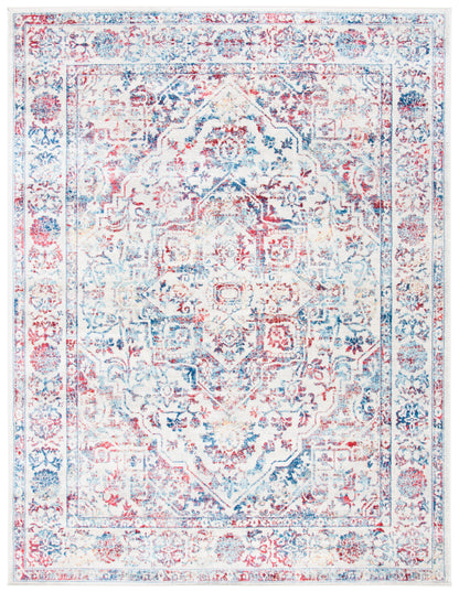 Safavieh Brentwood Bnt832B Ivory/Blue Area Rug