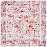 Safavieh Brentwood Bnt832C Ivory/Red Area Rug