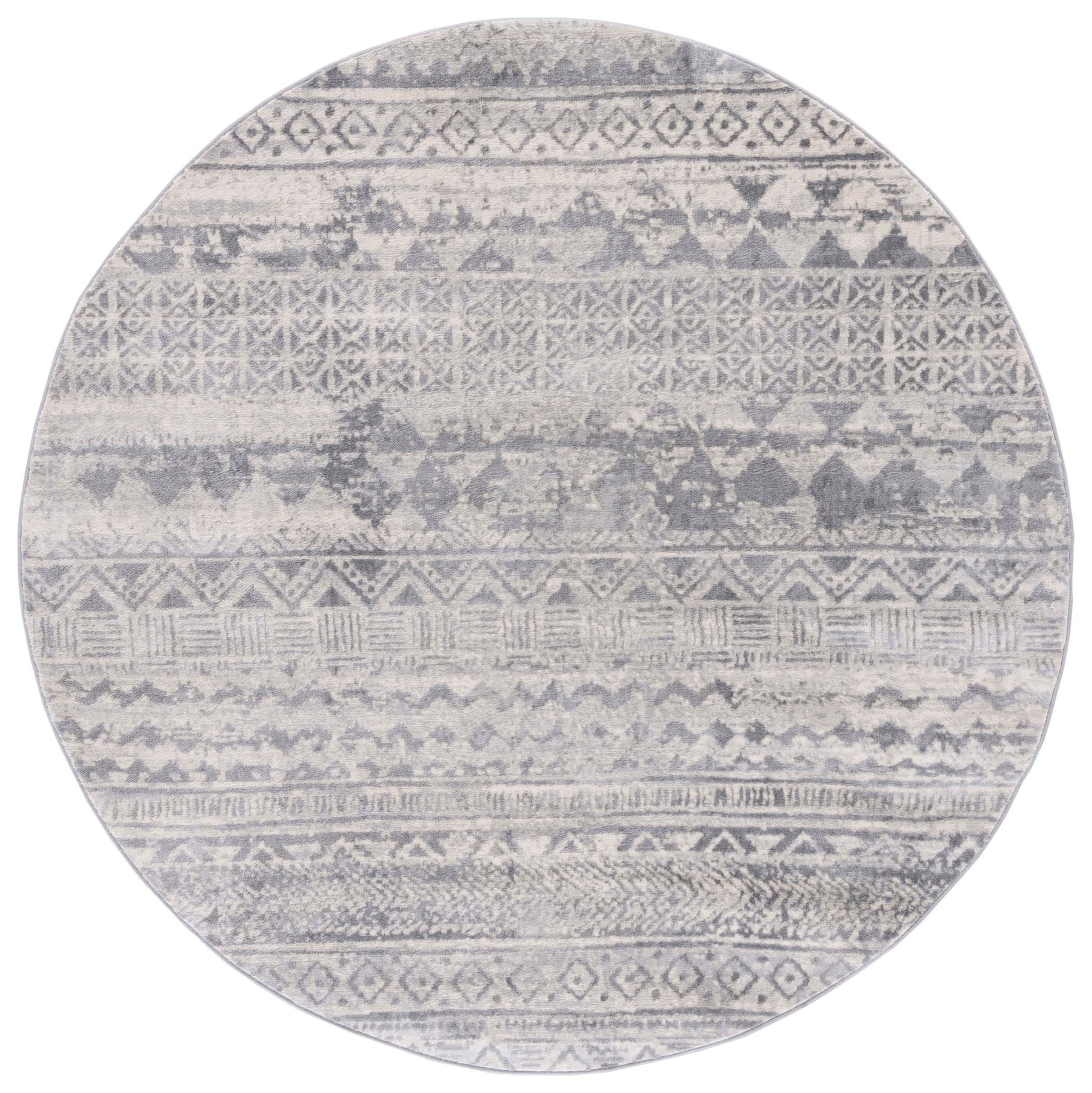 Safavieh Brentwood Bnt835F Grey/Light Grey Area Rug