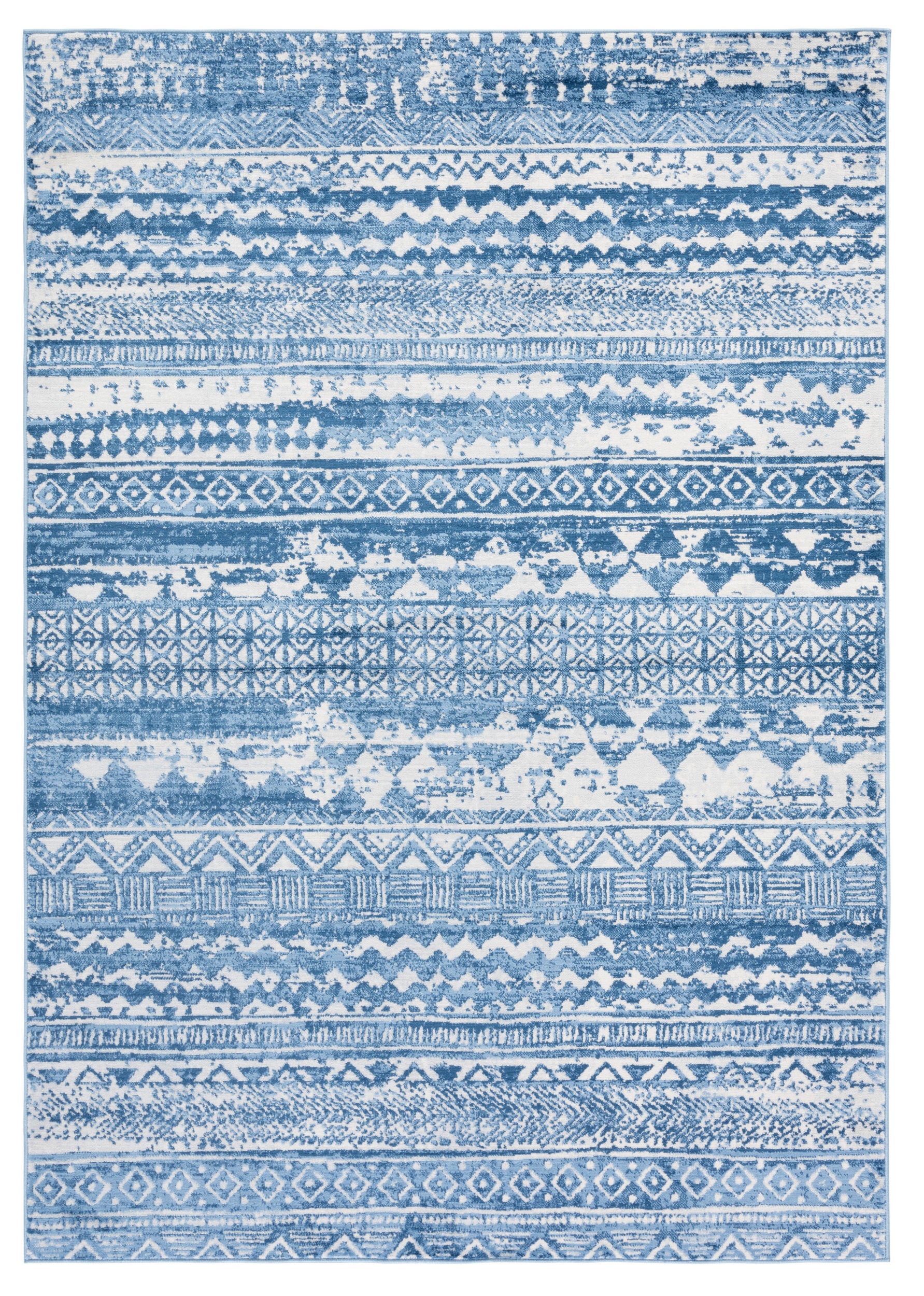 Safavieh Brentwood Bnt835M Blue/Ivory Area Rug