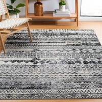 Safavieh Brentwood Bnt835Z Black/Ivory Area Rug