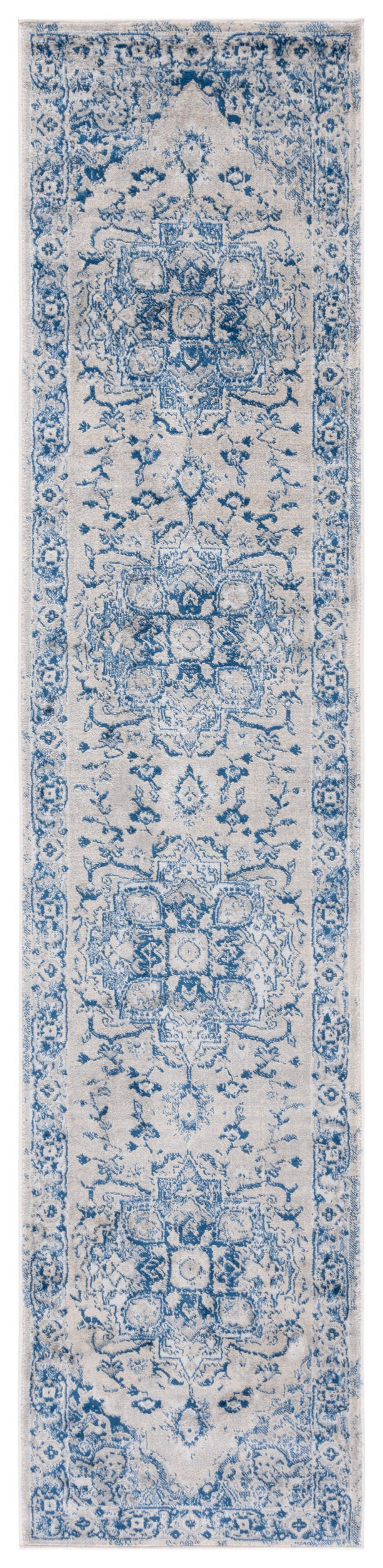 Safavieh Brentwood Bnt837M Blue/Ivory Area Rug