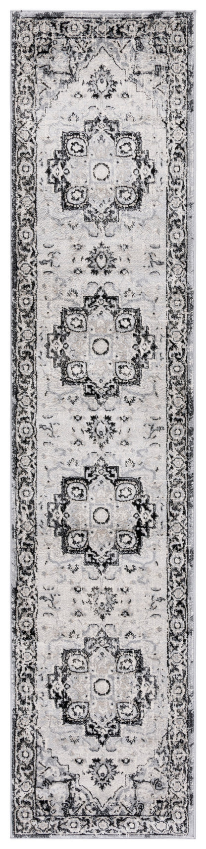 Safavieh Brentwood Bnt837Z Black/Ivory Area Rug