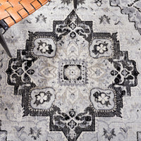 Safavieh Brentwood Bnt837Z Black/Ivory Area Rug