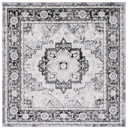 Safavieh Brentwood Bnt837Z Black/Ivory Area Rug