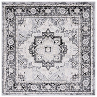 Safavieh Brentwood Bnt837Z Black/Ivory Area Rug