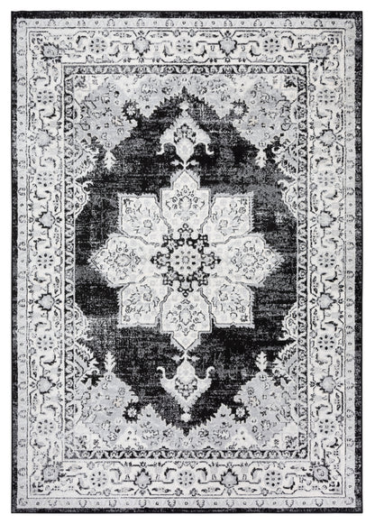 Safavieh Brentwood Bnt847A Ivory/Black Area Rug