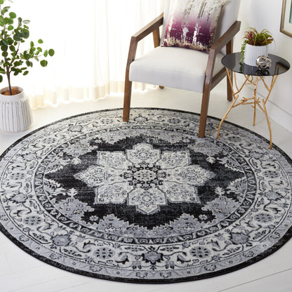 Safavieh Brentwood Bnt847A Ivory/Black Area Rug