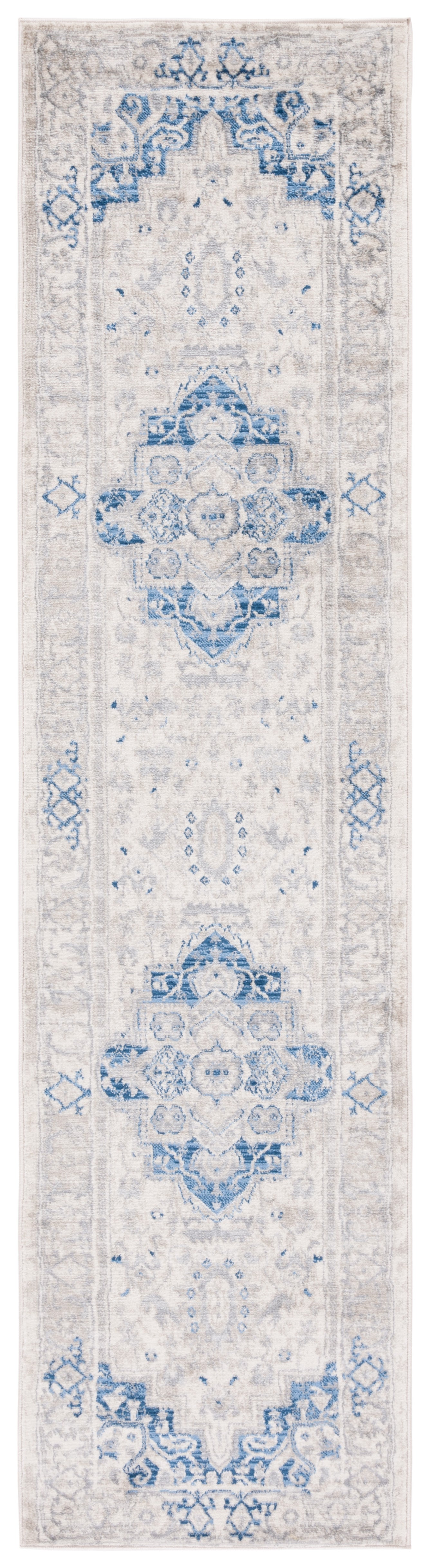 Safavieh Brentwood Bnt851A Ivory/Blue Area Rug
