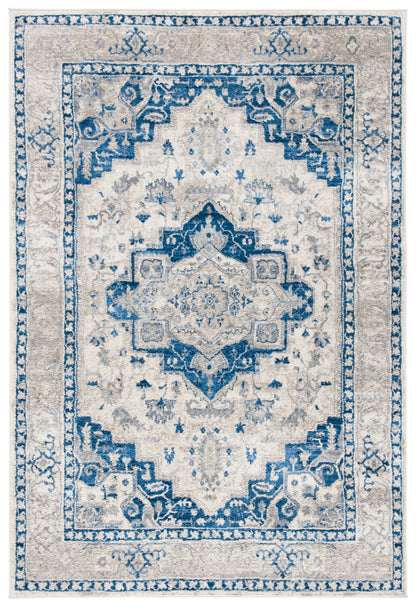Safavieh Brentwood Bnt851A Ivory/Blue Area Rug