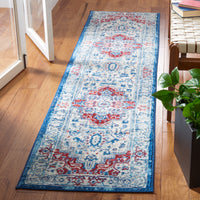 Safavieh Brentwood Bnt851B Beige/Red Area Rug