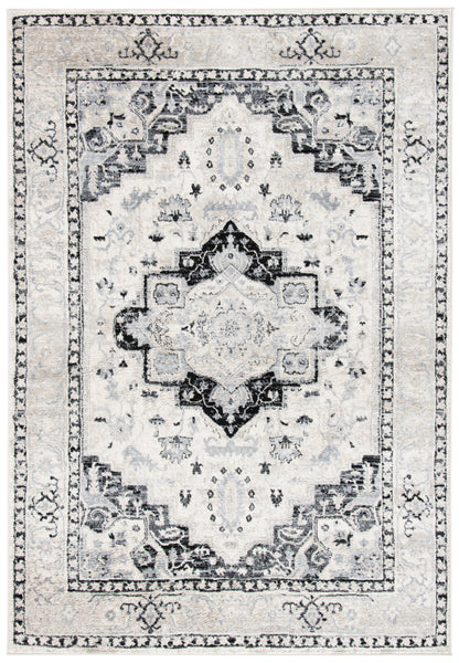 Safavieh Brentwood Bnt851C Ivory/Black Area Rug