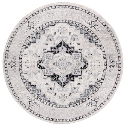 Safavieh Brentwood Bnt851C Ivory/Black Area Rug