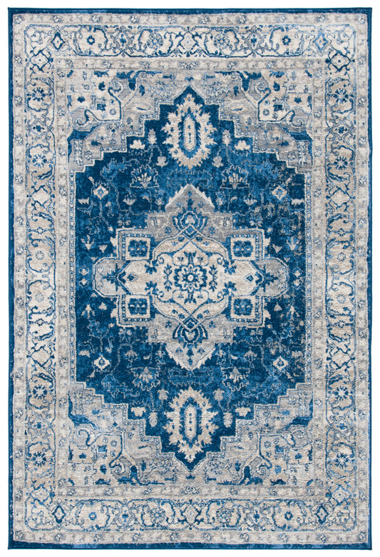 Safavieh Brentwood Bnt851N Navy/Grey Area Rug