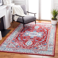 Safavieh Brentwood Bnt851Q Red/Beige Area Rug