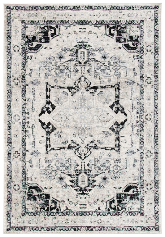 Safavieh Brentwood Bnt852A Ivory/Black Area Rug