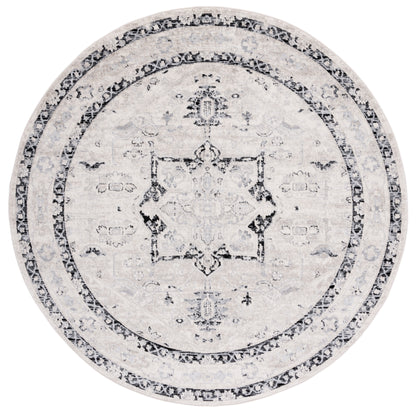 Safavieh Brentwood Bnt852A Ivory/Black Area Rug