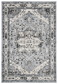 Safavieh Brentwood Bnt852G Grey/Black Area Rug