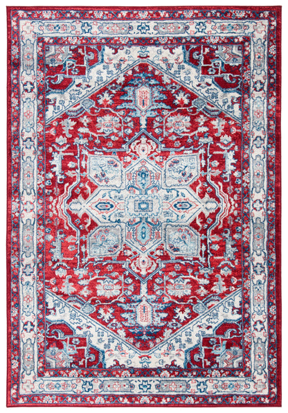 Safavieh Brentwood Bnt852Q Red/Ivory Area Rug