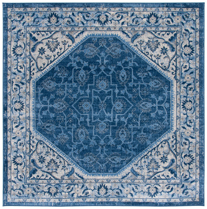 Safavieh Brentwood Bnt853A Ivory/Navy Area Rug