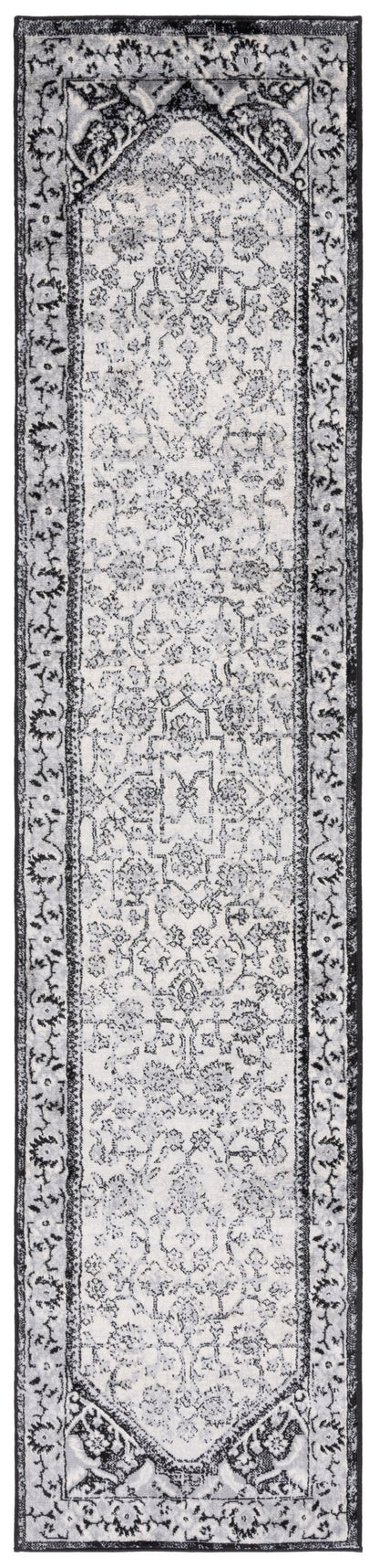 Safavieh Brentwood Bnt853Z Black/Ivory Area Rug