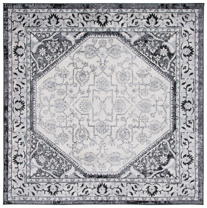 Safavieh Brentwood Bnt853Z Black/Ivory Area Rug