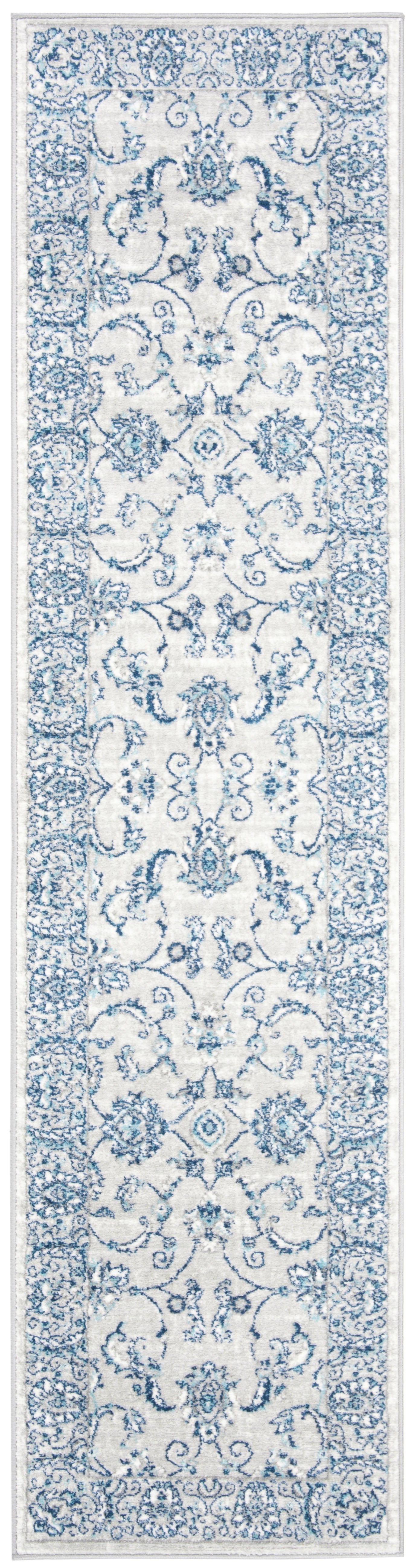 Safavieh Brentwood Bnt854G Light Grey/Blue Area Rug