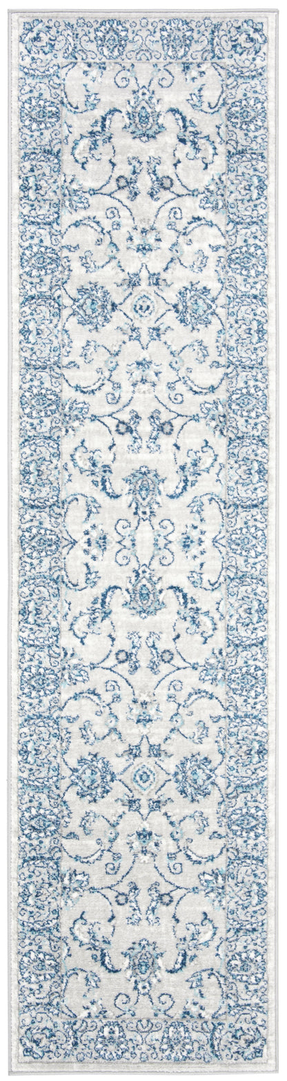 Safavieh Brentwood Bnt854G Light Grey/Blue Area Rug