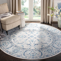 Safavieh Brentwood Bnt854G Light Grey/Blue Area Rug