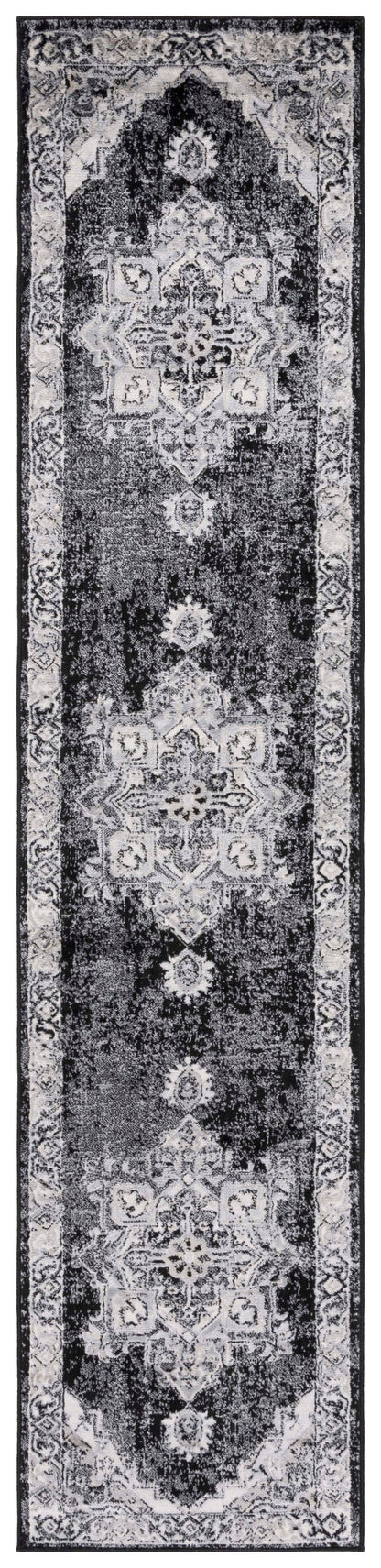 Safavieh Brentwood Bnt861A Ivory/Black Area Rug