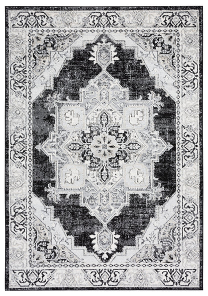 Safavieh Brentwood Bnt861A Ivory/Black Area Rug