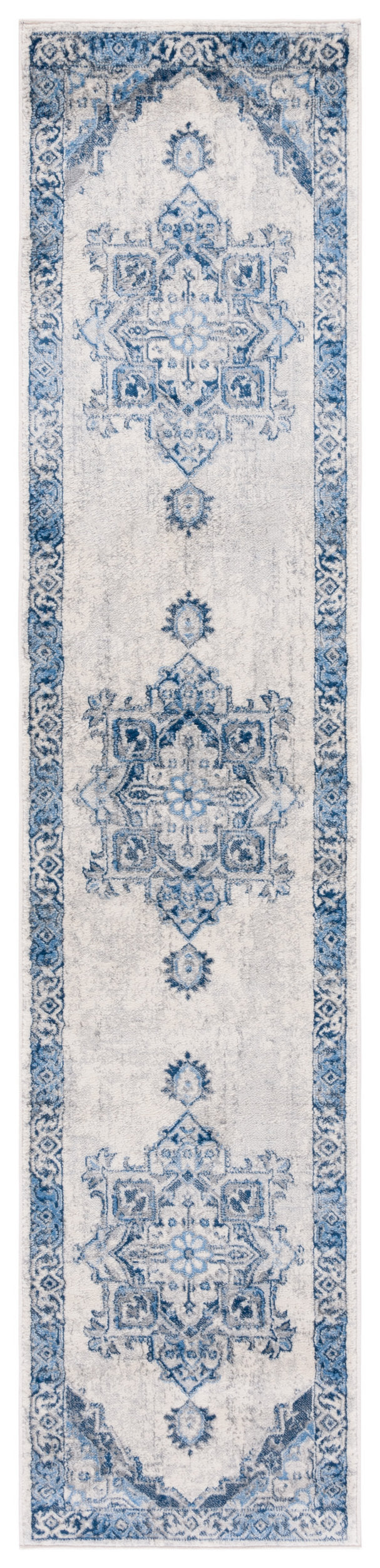 Safavieh Brentwood Bnt861M Blue/Light Grey Area Rug