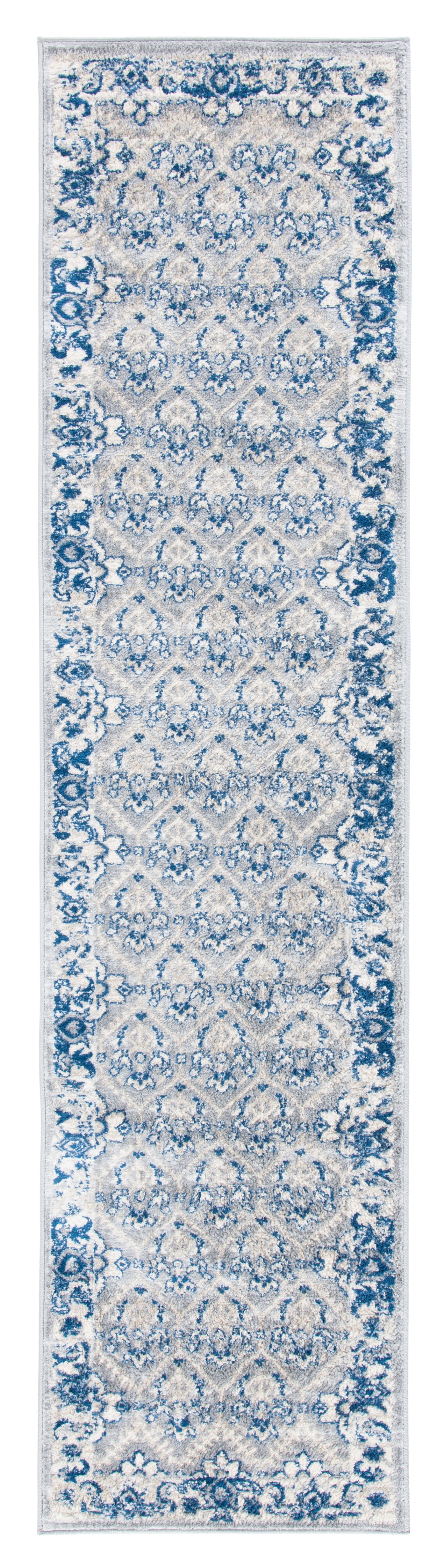 Safavieh Brentwood Bnt869F Grey/Blue Area Rug