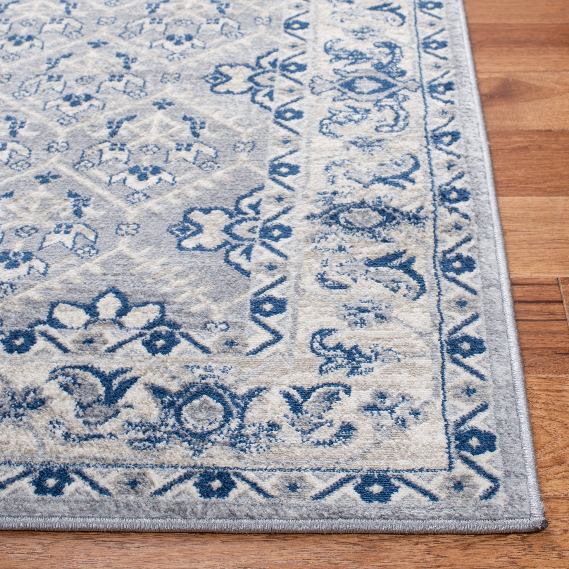 Safavieh Brentwood Bnt869F Grey/Blue Area Rug