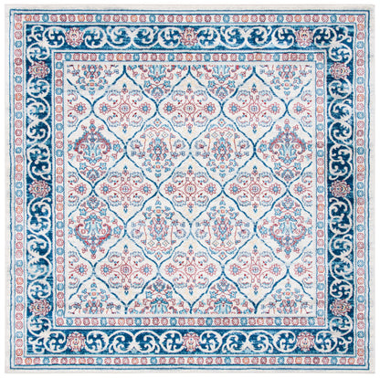 Safavieh Brentwood Bnt870B Beige/Navy Area Rug