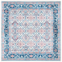 Safavieh Brentwood Bnt870B Beige/Navy Area Rug