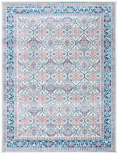 Safavieh Brentwood Bnt870B Beige/Navy Area Rug