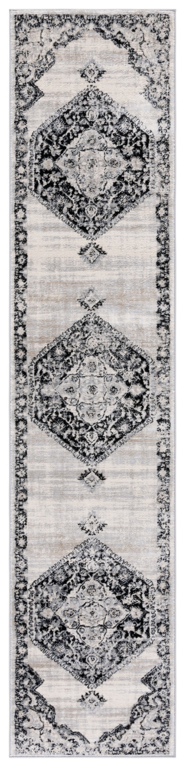 Safavieh Brentwood Bnt871Z Black/Ivory Area Rug