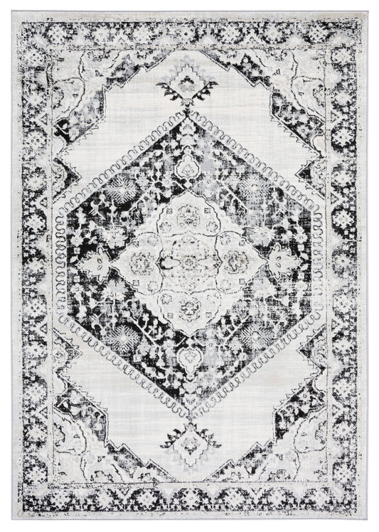 Safavieh Brentwood Bnt871Z Black/Ivory Area Rug