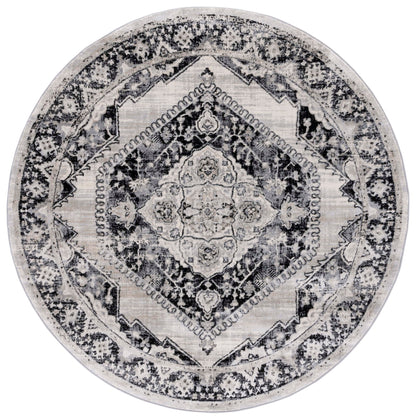 Safavieh Brentwood Bnt871Z Black/Ivory Area Rug