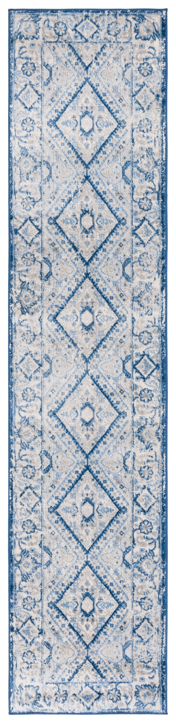 Safavieh Brentwood Bnt876M Blue/Ivory Area Rug