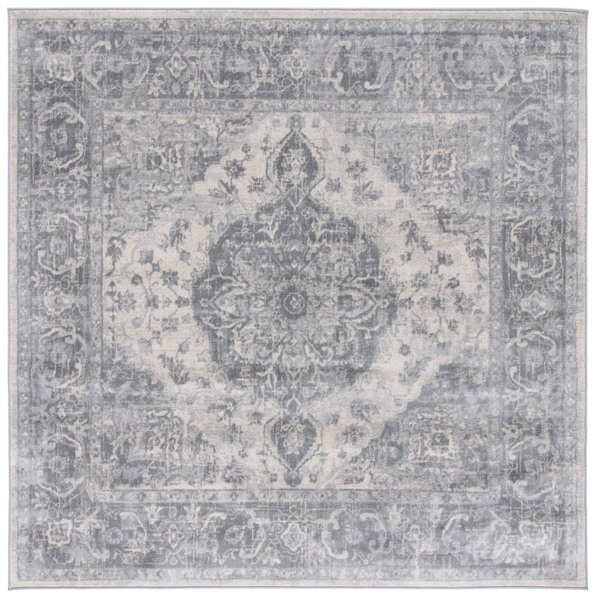 Safavieh Brentwood Bnt879F Grey/Light Grey Area Rug