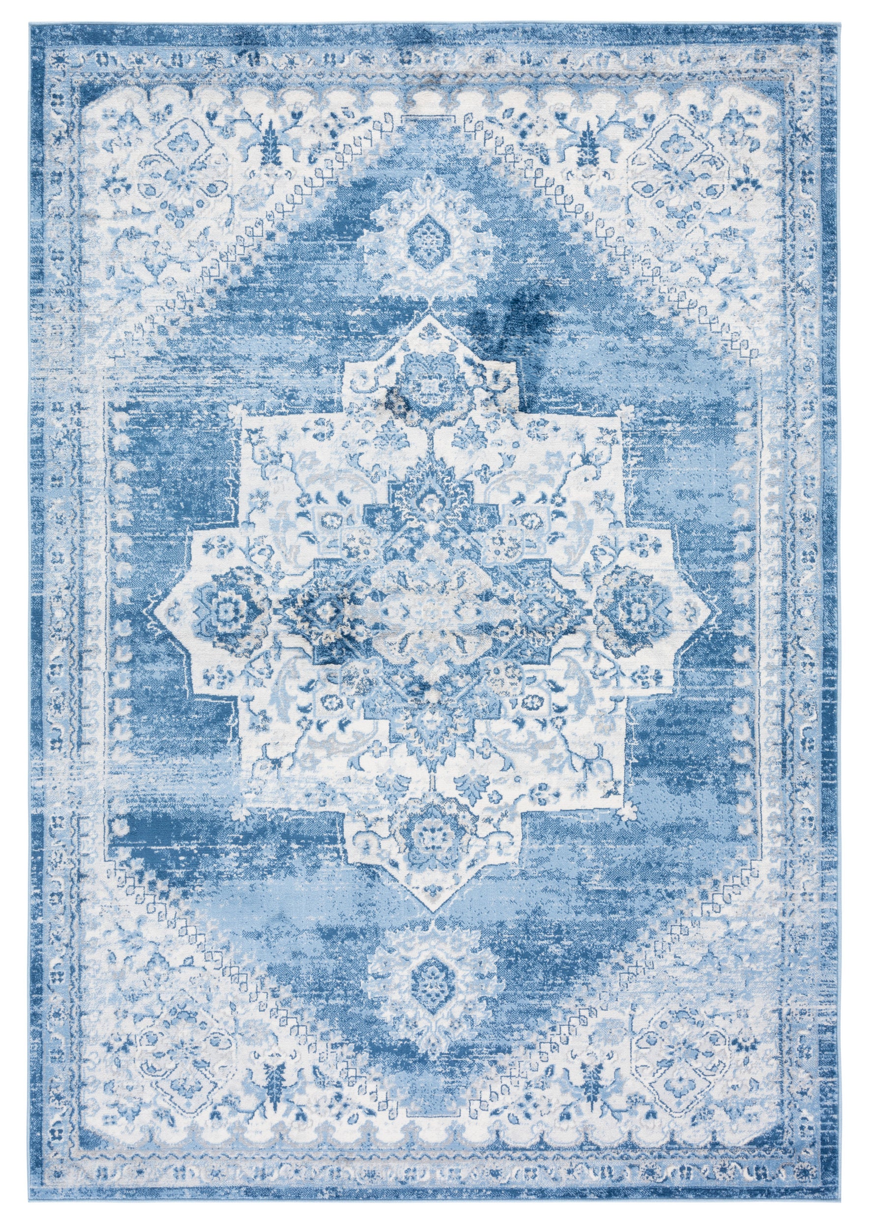 Safavieh Brentwood Bnt885A Ivory/Blue Area Rug